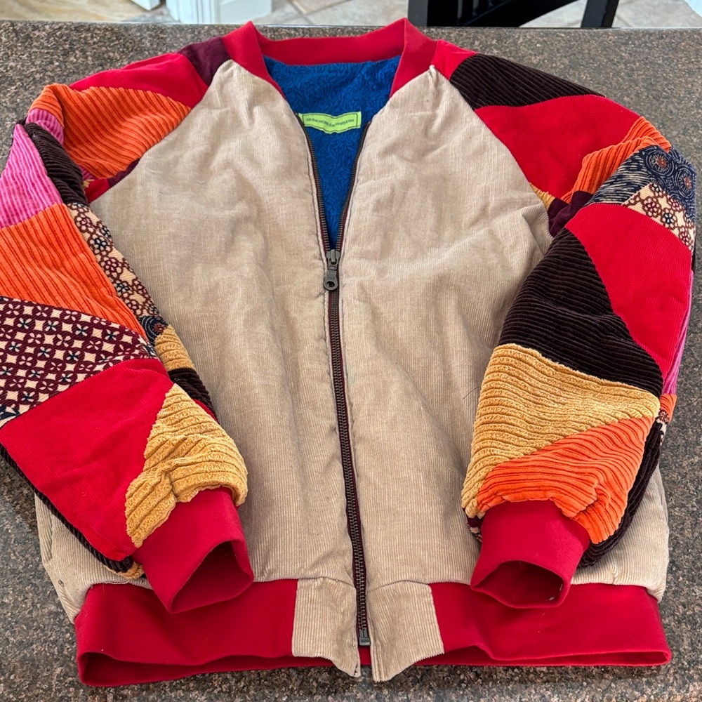 THE MORE THE MARYERR LADIES MULTI PATCH JACKET-S